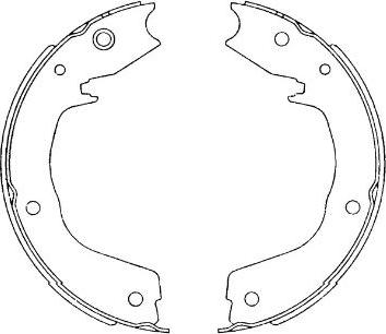 Kavo Parts BS-6422 - Jarrukenkäsarja inparts.fi