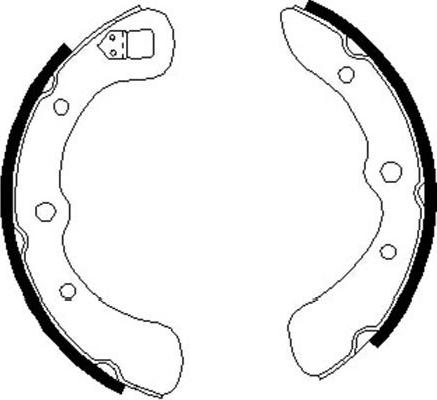 Kavo Parts BS-1900 - Jarrukenkäsarja inparts.fi