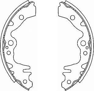 Kavo Parts BS-1922 - Jarrukenkäsarja inparts.fi