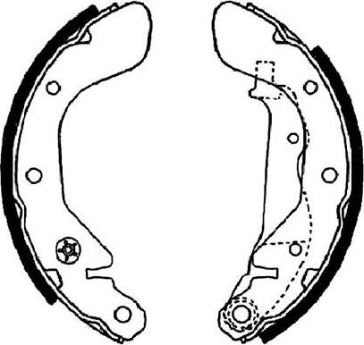 Kavo Parts BS-1403 - Jarrukenkäsarja inparts.fi