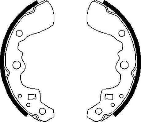 Kavo Parts BS-8909 - Jarrukenkäsarja inparts.fi