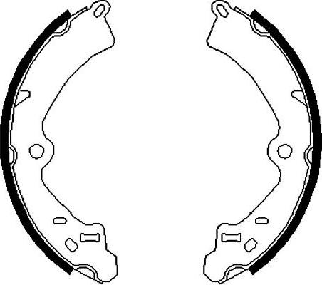 Kavo Parts BS-8908 - Jarrukenkäsarja inparts.fi