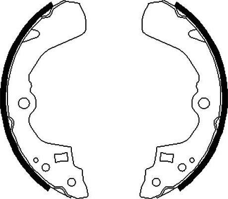 Kavo Parts BS-8907 - Jarrukenkäsarja inparts.fi