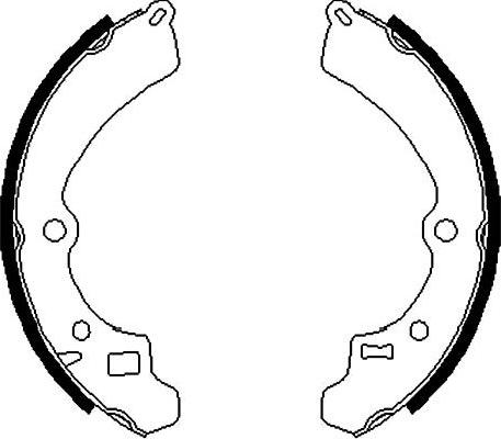 Kavo Parts BS-8910 - Jarrukenkäsarja inparts.fi