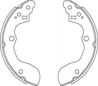 Kavo Parts BS-8934 - Jarrukenkäsarja inparts.fi