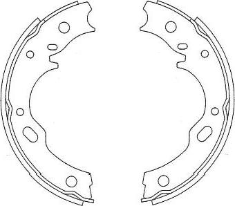 Kavo Parts BS-3917 - Jarrukenkäsarja inparts.fi