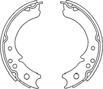 Kavo Parts KBS-3914 - Jarrukenkäsarja inparts.fi