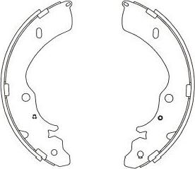 Kavo Parts BS-3922 - Jarrukenkäsarja inparts.fi