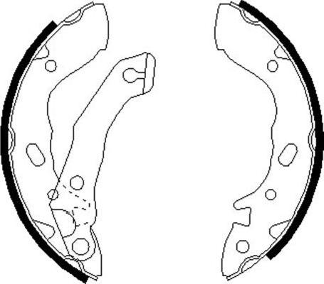 Kavo Parts BS-3403 - Jarrukenkäsarja inparts.fi