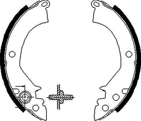 Kavo Parts BS-3402 - Jarrukenkäsarja inparts.fi