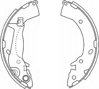 Kavo Parts BS-3415 - Jarrukenkäsarja inparts.fi