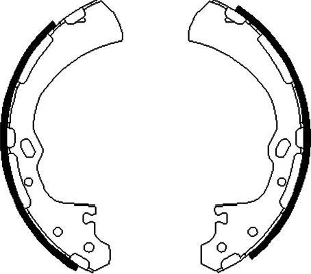 Kavo Parts KBS-7430 - Jarrukenkäsarja inparts.fi