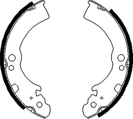 Kavo Parts BS-7403 - Jarrukenkäsarja inparts.fi