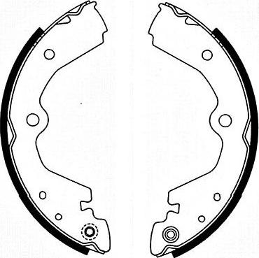 Kavo Parts BS-7430 - Jarrukenkäsarja inparts.fi