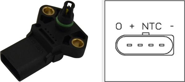 Kavo Parts EMS-5502 - Tunnistin, imusarjapaine inparts.fi