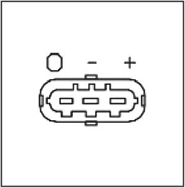 Kavo Parts EMS-6501 - Tunnistin, imusarjapaine inparts.fi