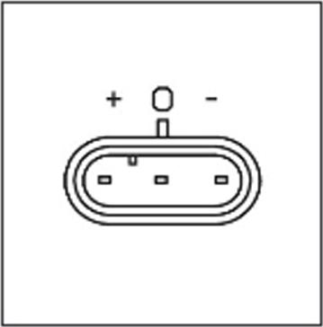 Kavo Parts EMS-1003 - Tunnistin, imusarjapaine inparts.fi