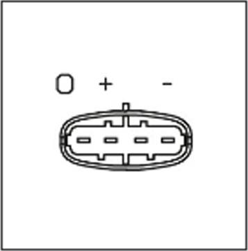 Kavo Parts EMS-8503 - Tunnistin, imusarjapaine inparts.fi