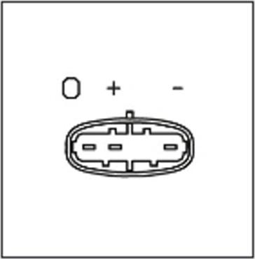 Kavo Parts EMS-3004 - Tunnistin, imusarjapaine inparts.fi