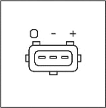 Kavo Parts EMS-2001 - Tunnistin, imusarjapaine inparts.fi