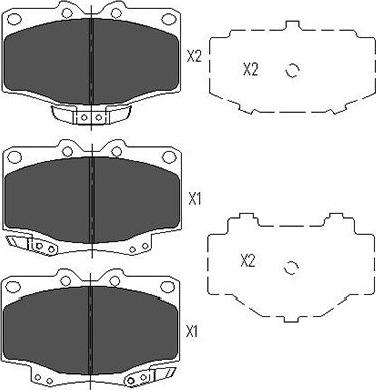 Kavo Parts KBP-9048 - Jarrupala, levyjarru inparts.fi