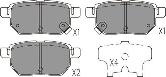 Kavo Parts KBP-9144 - Jarrupala, levyjarru inparts.fi