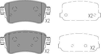 Kavo Parts KBP-9154 - Jarrupala, levyjarru inparts.fi