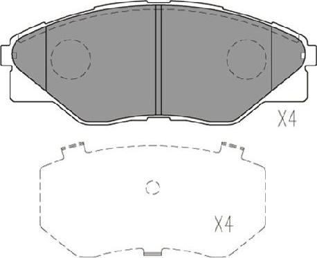 Kavo Parts KBP-9135 - Jarrupala, levyjarru inparts.fi