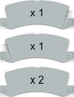 Kavo Parts KBP-9138 - Jarrupala, levyjarru inparts.fi