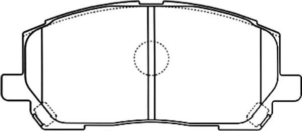 Kavo Parts KBP-9137 - Jarrupala, levyjarru inparts.fi