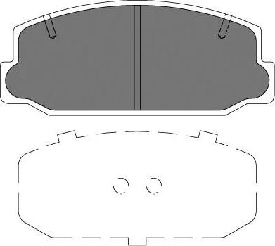 Kavo Parts KBP-9126 - Jarrupala, levyjarru inparts.fi