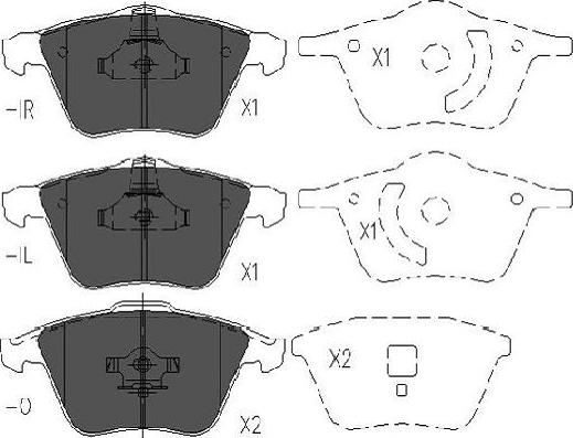 Kavo Parts KBP-4569 - Jarrupala, levyjarru inparts.fi