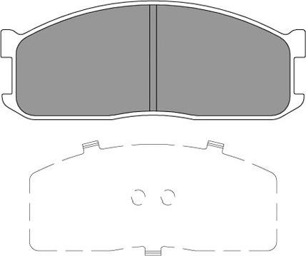 Kavo Parts KBP-4566 - Jarrupala, levyjarru inparts.fi