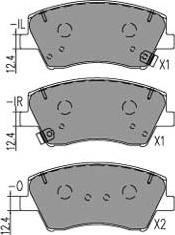 Kavo Parts KBP-4034 - Jarrupala, levyjarru inparts.fi