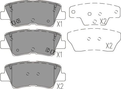 Kavo Parts KBP-4029 - Jarrupala, levyjarru inparts.fi