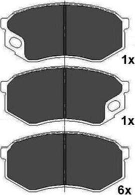 Kavo Parts KBP-5544 - Jarrupala, levyjarru inparts.fi