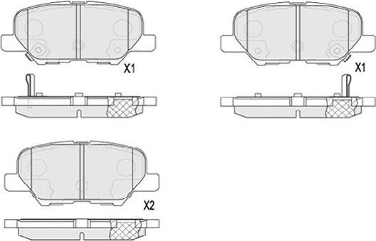 Kavo Parts KBP-5551 - Jarrupala, levyjarru inparts.fi