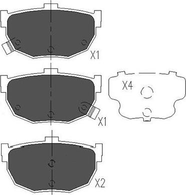 Kavo Parts KBP-6544 - Jarrupala, levyjarru inparts.fi