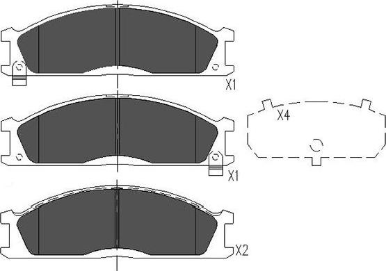 Kavo Parts KBP-6503 - Jarrupala, levyjarru inparts.fi