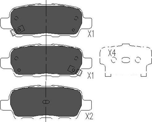 Kavo Parts KBP-6517 - Jarrupala, levyjarru inparts.fi