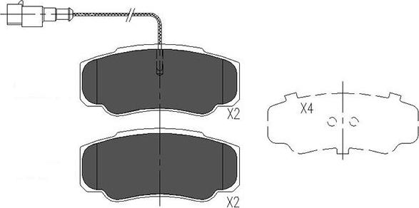 Kavo Parts KBP-6585 - Jarrupala, levyjarru inparts.fi