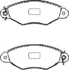 Kavo Parts KBP-6608 - Jarrupala, levyjarru inparts.fi