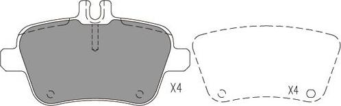 Kavo Parts KBP-6619 - Jarrupala, levyjarru inparts.fi