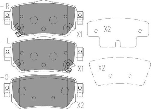 Kavo Parts KBP-6615 - Jarrupala, levyjarru inparts.fi