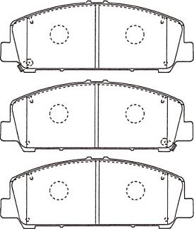 Kavo Parts KBP-6611 - Jarrupala, levyjarru inparts.fi