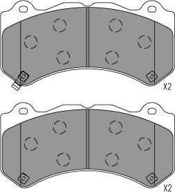 Kavo Parts KBP-6627 - Jarrupala, levyjarru inparts.fi