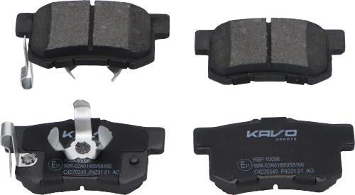 Kavo Parts KBP-10096 - Jarrupala, levyjarru inparts.fi