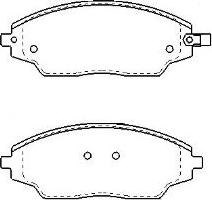 Kavo Parts KBP-1021 - Jarrupala, levyjarru inparts.fi