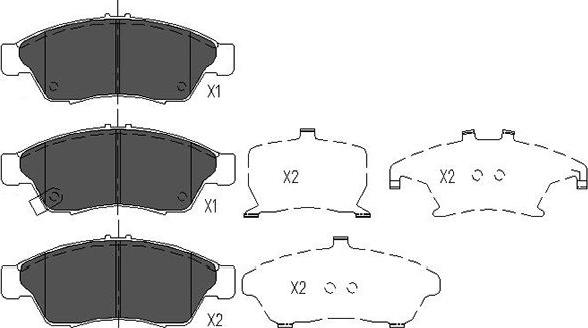 Kavo Parts KBP-8510 - Jarrupala, levyjarru inparts.fi