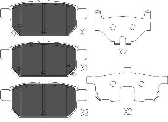 Kavo Parts KBP-8526 - Jarrupala, levyjarru inparts.fi